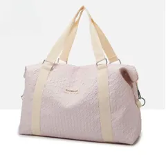 キルティング マザーズバック 大容量 ボストンバック軽量 2WAY ショルダー