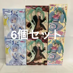 未開封 初音ミク Fashion Preppy  他 フィギュア 6個セット SFQ651 c107