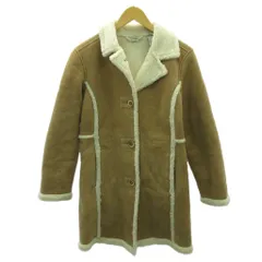 エルエルビーン L.L.BEAN フェイクムートンコート ミドル丈 XS 茶 ブラウン 1126 ■YHS3のサムネイル
