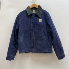 USA製 Carhartt トラディショナルジャケット 希少ネイビー色 美品 carhartt カーハート トラディショナルジャケット ネイビー XL