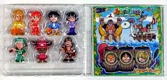 [중고] 애니메이션계 CD 7명의 밀짚모자 해적단 / ONE PIECE ~Jungle fever~ 미니 피규어 첨부 [한정반]