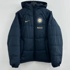 Nike Pirelli インテル　フード付きジャケット ネイビー INTER MILAN 2015 2016 NIKE TRACK JACKET TRAINING TOP PIRELLI BLUE