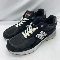 【中古】New Balance M990BS3 サイズ28cm USA製 ブラック △スウェード擦れ ニューバランス[19]