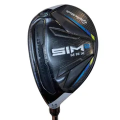 【中古】 テーラーメイド SIM2 MAX U4 レフティ ユーティリティ UT リシャフト (フレックスその他) メンズ 男性用 左利き レフティ 左用 Cランク ゴルフクラブ