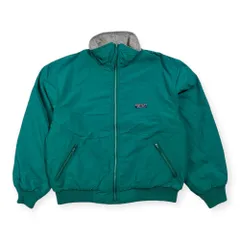80s 90s USA製 Eddie Bauer エディーバウアー 裏フリース ジップアップ ナイロンジャケット サイズ M /ビンテージ/レディース