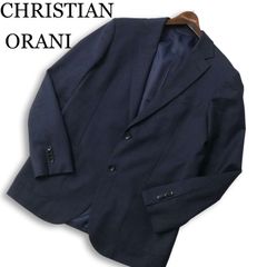 CHRISTIAN ORANIテーラードジャケット紺ブレ金ボタンWASHABLE - メルカリ