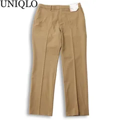 【新品 未使用】 UNIQLO ユニクロ 秋冬 ヒートテック★ スマート スリム ストレート スラックス パンツ Sz.73 レディース　
