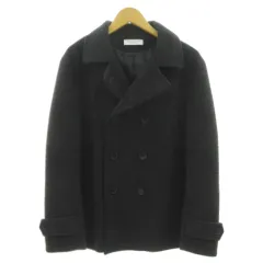 B&Y ユナイテッドアローズ BEAUTY&YOUTH ピーコート 1225-1398112 起毛 混合メルトンウール グレー L