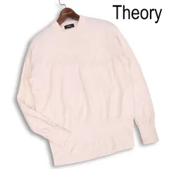 22AW★ Theory セオリー ロロピアーナ生地♪ WOOL TECH2 KARENIA YOKE 秋冬 ウール ニット セーター Sz.S　レディース