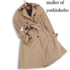 muller of yoshiokubo ミュラー オブ ヨシオクボ 秋冬 ウール ライナー♪ トレンチ コート Sz.36　レディース 日本製のサムネイル