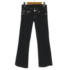 マウジー moussy デニム インディゴ ネイビー系 紺系 24