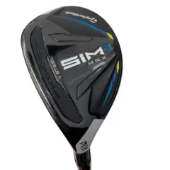 【中古】 テーラーメイド SIM2 MAX U3 レフティ ユーティリティ UT リシャフト (フレックスその他) メンズ 男性用 左利き レフティ 左用 Cランク ゴルフクラブ