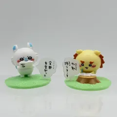 ちいかわ チョコエッグ ミニフィギュア チョコサプ モモンガ シーサー 2種 まとめ (35)