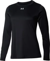アンダーアーマー UNDER ARMOUR UA チーム ロングスリーブ シャツ  6003666 001 BLACK