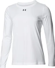 アンダーアーマー UNDER ARMOUR UA チーム ロングスリーブ シャツ  6003666 100 WHITE