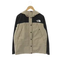 ザノースフェイス THE NORTH FACE NPW62236 マウンテンライトジャケット パーカー ジャンパー XL グレージュ ブラック /ES ■OS