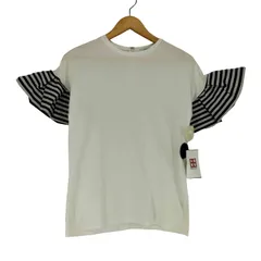 ボーダーズアットバルコニー borders at balcony RUFFLED TEE レディース JPN：36 