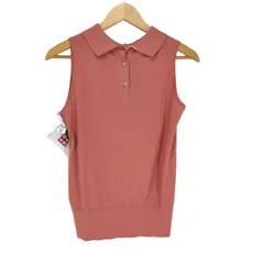 ジョンスメドレー JOHN SMEDLEY 24ss Sleeveless Shirt CORAL レディース JPN：S のサムネイル