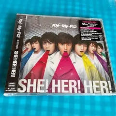 初回盤 Kis-My-Ft2 SHE! HER! HER! CD+DVD
