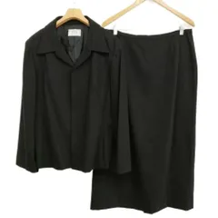 キース KEITH ESSENTIAL フォーマル スカート スーツ セットアップ ジャケット ロング丈 19 大きいサイズ ブラック