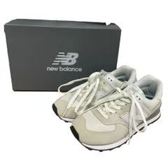 ◆ ニューバランス New Balance グレージュ系 ML574EVW 24.5㎝ スニーカー スエード/メッシュ 箱有 レディース 中古品◆ V104397NH