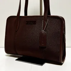 【y2k/90's】OLD COACH オールドコーチ shoulder bag ショルダーバッグ 肩掛け トートバッグ ブラウン ボンディング y2k B398