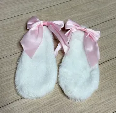 フェアリー系 うさぎ 耳 ヘアクリップ ロップイヤー ヘアクリップ