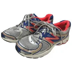 ニューバランス 860v3 ランニングシューズ シルバー/ブルー/レッド US 5