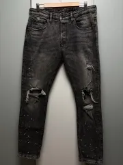 メンズ ヴィンテージ デニム ズボン 34/30