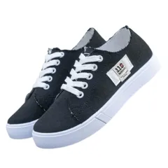 スニーカー レディース カジュアルシューズ ウォーキングシューズ ウォーキング ランニング 歩きやすい 滑り止め 履きやすい 蒸れにくい ローカット (ブラック, 日本の靴のサイズ寸法, 大人, 数値, 23.0 cm) [ブラック] [23.0 cm]