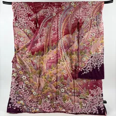 振袖 豪華 桐屋翠山工房 金通し 金彩 絞り 身丈177cm トールサイズ 振袖 豪華 桐屋翠山工房 金通し 金彩 絞り 身丈177cm トールサイズ