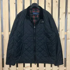 ポロ ゴルフ キルティング ジャケット ブラック