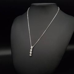 美品✨ スワロフスキー ネックレス サークル スイング ラインストーン 