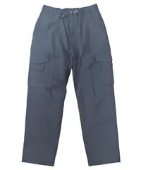 [レンロック] カーゴパンツ メンズ 大きいサイズ ゆったり ワイドパンツ ワークパンツ ボトムス 作業ズボン 綿パン コットン100% おしゃれ ポケット多い (JP, アルファベット, L, ブルーグレー) [ブルーグレー] [L]