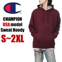 【新品】【USAモデル】【マルーン】チャンピオン パーカー スウェット メンズ レディース キッズ 大きいサイズ CHAMPION パワーブレンド プルオーバー 無地 裏起毛 ゆったり 部屋着 ブランド