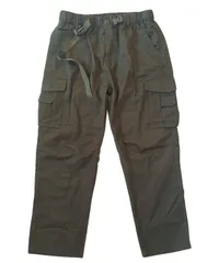 [レンロック] カーゴパンツ メンズ 大きいサイズ ゆったり ワイドパンツ ワークパンツ ボトムス 作業ズボン 綿パン コットン100% おしゃれ ポケット多い (JP, アルファベット, XL, カーキ) [カーキ] [XL]