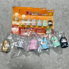 ゴジハムくん スイング 全6種セット ガチャ ハム太郎 ゴジラ フィギュア カプセルトイ