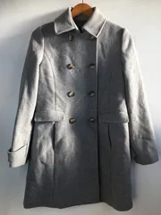 green label relaxing ユナイテッドアローズ  カシミヤ混ロングピーコー レディース グレー 303202512190061