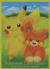 【中古】サプライ ポケモンカードゲーム デッキシールド(スリーブ) ピカチュウ＆パモ ポケモンセンター限定