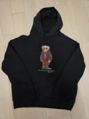 ポロラルフローレン ポロベア ブラック フーディー