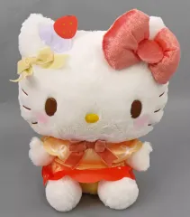 【中古】ぬいぐるみ ハローキティ きらきらおやつタイムBIGぬいぐるみ 「ハローキティ」