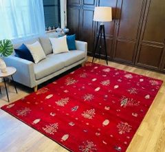 ギャッベ 本物 手織り ペルシャ ギャベ インテリア ラグ ギャッベラグ