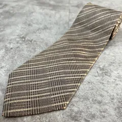 ひひろ様2点おまとめ【ISSEY MIYAKE】チェック柄ネクタイ　バイカラー　グレー