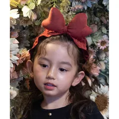 ☆ レッド ☆ Rora リボン 洗顔 ヘアバンド ヘアバンド キッズ 洗顔 Rora リボン ヘアーバンド 髪どめ 髪留め ヘアターバン 髪飾り 女の子 女子 子供 子ども こども 大きめ 小学生 ふわふわ かわいい おしゃれ 可愛い オシャレ お家時間