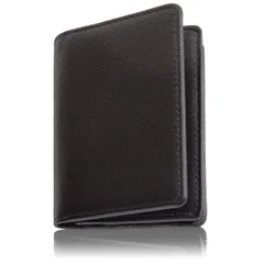 名刺入れ メンズ 【最大80枚／営業コーチ監修】 名刺 革 本革 名刺ケース 大容量 祝い 15 ブラック [1.ブラック]