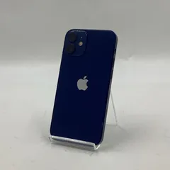 iPhone 12 mini 128GB ブルー au 白ロム 動作確認済 75%【全額返金保証】【最速発送】