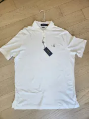 ポロラルフローレン インターロック 白 PK クラシックフィット L