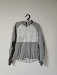 アディダス レディース 軽量 フード ジャケット グレー