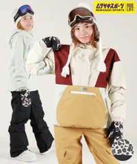 【ムラスポ公式】新品 DC ディーシー スノーボード ウェア ジャケット レディース CHALET ANORAK ムラサキスポーツ 25-26モデル MM E1のサムネイル