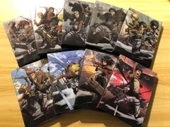 [中古][DVD] 進撃の巨人 season1  1-9巻 全巻セット[初回限定版](イラストカード付き) / M02752